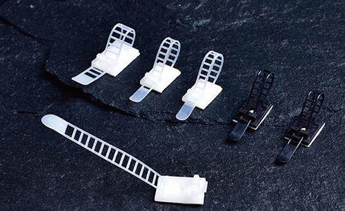 ADJUSTABLE SELF-ADHESIVE TIE MOUNTS